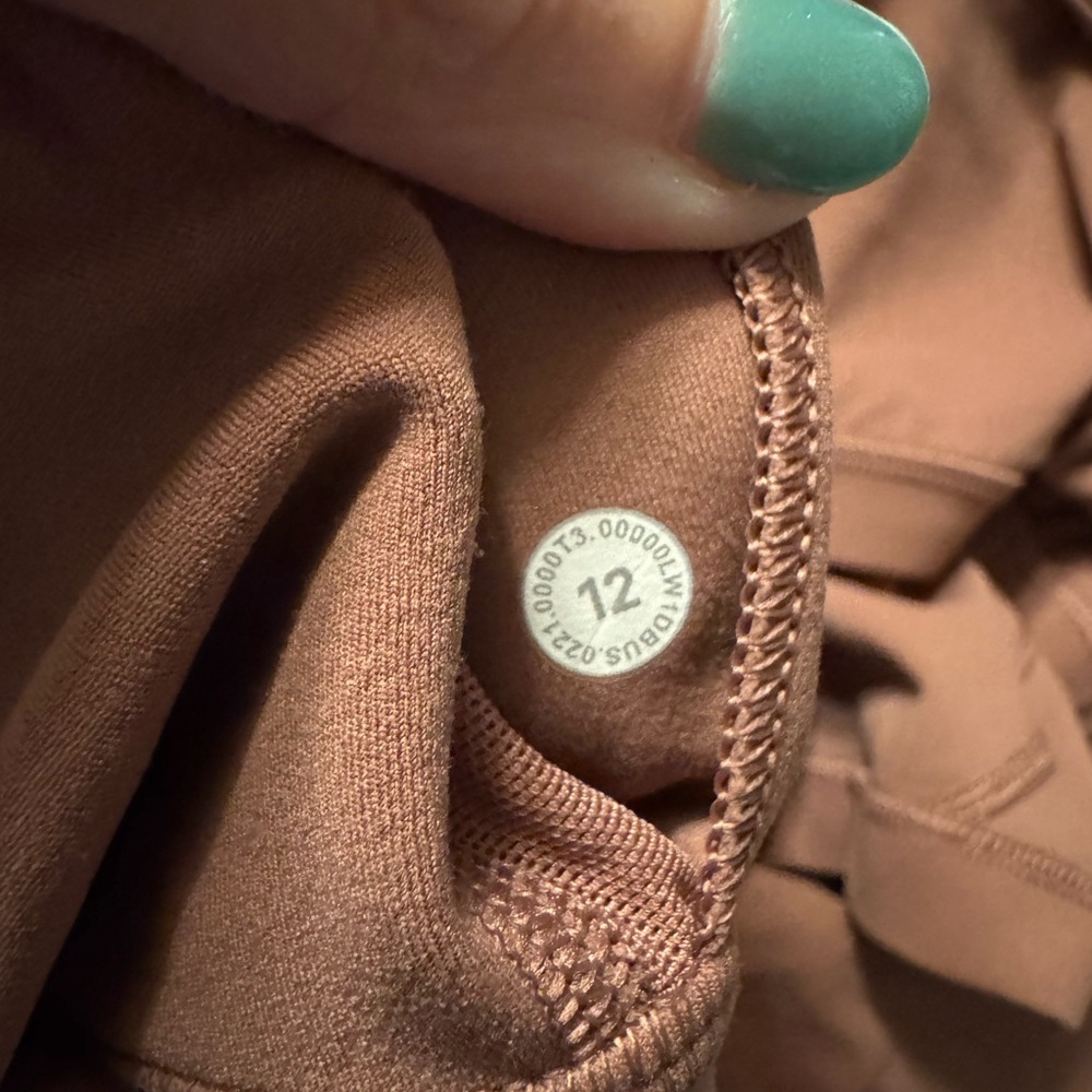 Lululemon Pink Ruched Align Tank - Picture 3 of 3